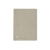 Jollein 517-511-67054 Babydecke Strickdecke mit Teddyfell Basic Knit Olive (75x100