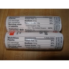 Rugby or Major Glucose Portable 15g Fast Acting Carbohydrate Orange Tablets 10ct ( Lot of 2)