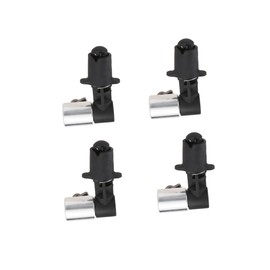 jojofuny 4pcs Reflector Holder Clip Adapter for Light Stand Background Reflector Clamp Mounting Easy to Use for Photography Lighting Setup