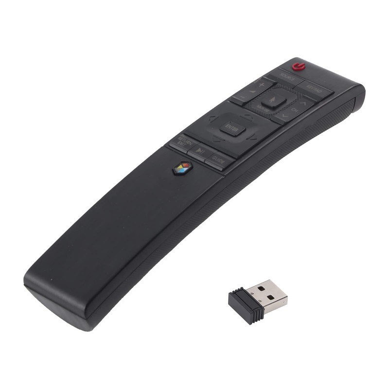Remote Control with USB Receiver, Ergonomic Portable Remote Control Replacement