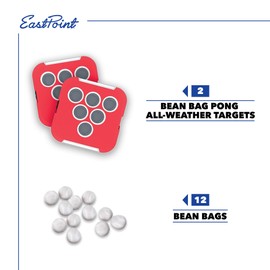 EastPoint Sports Bean Bag Pong Cornhole Game