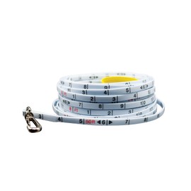 50-Ft Depth Gauge Fiberglass Tape, 1/4-in Wide (Graduations: ft & in))