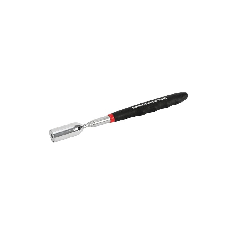 Performance Tool W9102 8lb LED Lighted Magnetic Pick-Up Tool, Extends