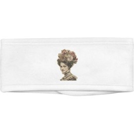 'Vintage Victorian Lady with Flowers in Hair' Beauty Head Band/Hair Band (HB00033706)