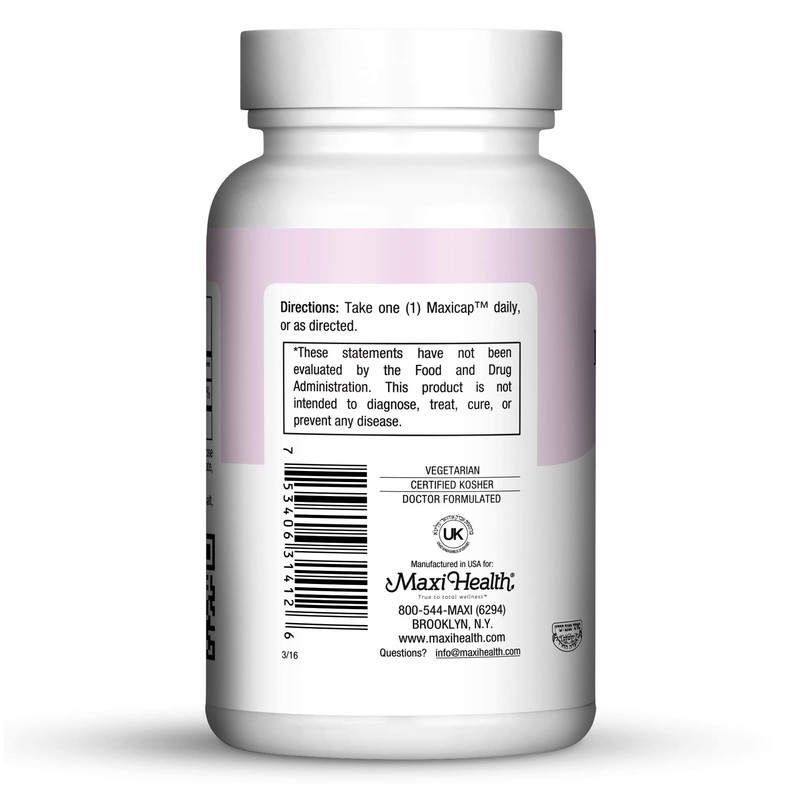 Maxi Health Biotin 5000 mcg – Hair Skin and Nails
