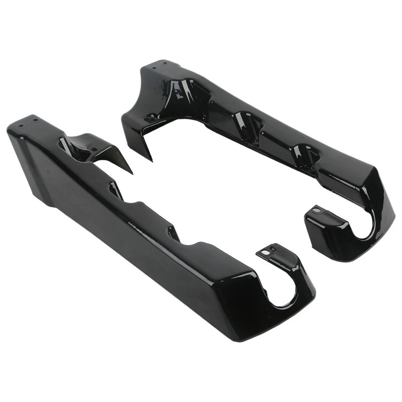 TCMT 4" Hard Stretched Saddle Bag Extensions Fit For Harley