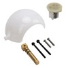 RV Toilet Flush Ball Kit 385318162 Flush Ball and Shaft