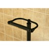 Kingston Brass CC2005 Classic Pedestal Paper Holder, Oil Rubbed Bronze