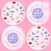 xo, Fetti Eras Party Paper Plates | 24pcs. 9" |