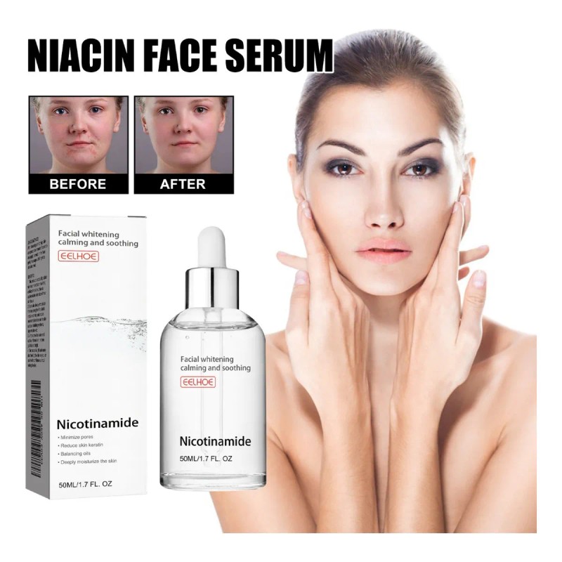 Niacina Suero Facial Desvanece Marcas De Acné Hidratación