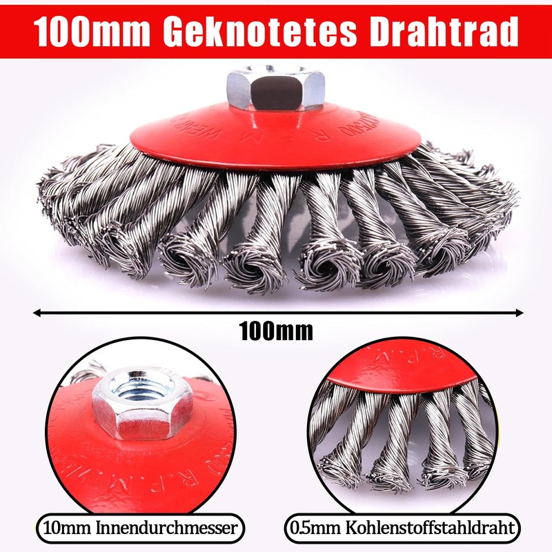 Weed Brush for Brush Cutter, Improved Concept Weed Brush for