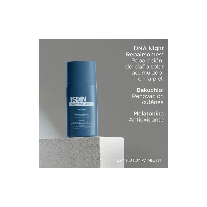 Isdin Eryfotona Night 50ml Sérum Repara Daño Actínico Sensible Noche