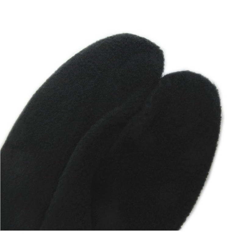 Wasakura An Tabi Socks, Fleece Stretch, For Winter, Warm, Non-Slip,