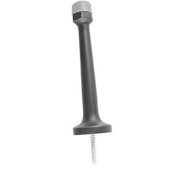 Emtek 2232 3 Inch Long Baseboard Door Stop, Pewter