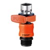 Claber 3/4” QUICK-FIT TAP CONNECTOR 8587, Garden Hose Quick Connect