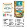 Eden Organic Garbanzo Beans, Chickpeas, 15 oz Can (12-Pack Case),