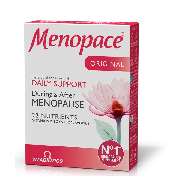 Vitabiotics Menopace Original 30 Capsules