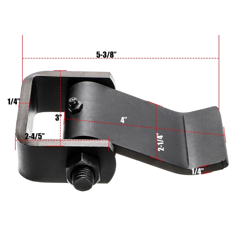 Coloch 4 Pack Weld On Dump Trailer Hinges for Door,