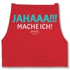 Shirtracer - Apron - Funny - Adult - Ja mach