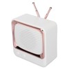 TV Shaped BT Speaker Wireless Lightweight Portable Mini Classic Style