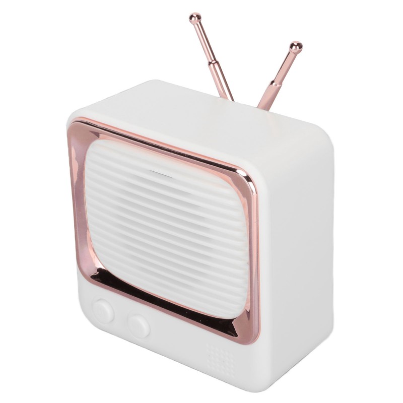 TV Shaped BT Speaker Wireless Lightweight Portable Mini Classic Style