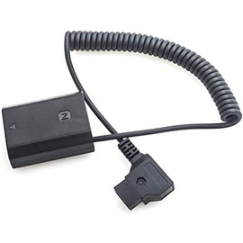 Foto4easy Extendable Power Adapter Cable,NP-FZ100 Dummy Battery to D-Tap Connector Adapter for Sony A6600 A7III A7RIII A7SIII A7RM4 A9 ILCE-9 II Digital Camera