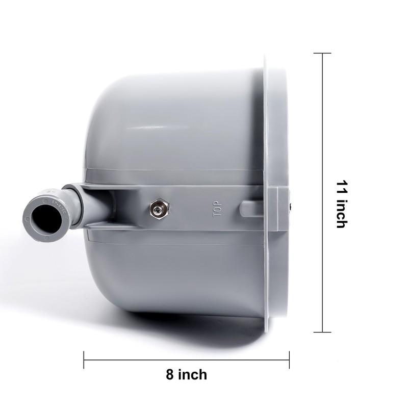 Jefuzh 10-Inch Pool Light Niche, Pool Niche for Concrete Pools