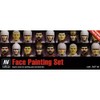 Vallejo Model Color Faces Painting Acrylic Paint Set - Assorted