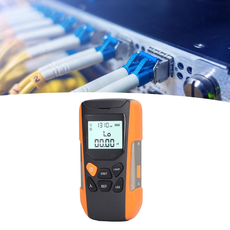 Optical Fiber Power Meter High Accuracy ‑50 to +26dBm Mini