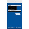 Royal Blue Plastic Tablecloth, 108" x 54"