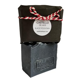 Castello de Haye, Activated Charcoal Soap Bar - Pine Essential Oil Detox - 200g