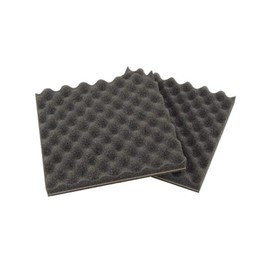 Amon 2365 Project Music Speaker Back Vibration Absorbing Material, Size: Approx. 7.7 x 7.7 inches (195 x 195 mm), Thickness: Approx. 1.0 inches (25 mm), 2 Counts