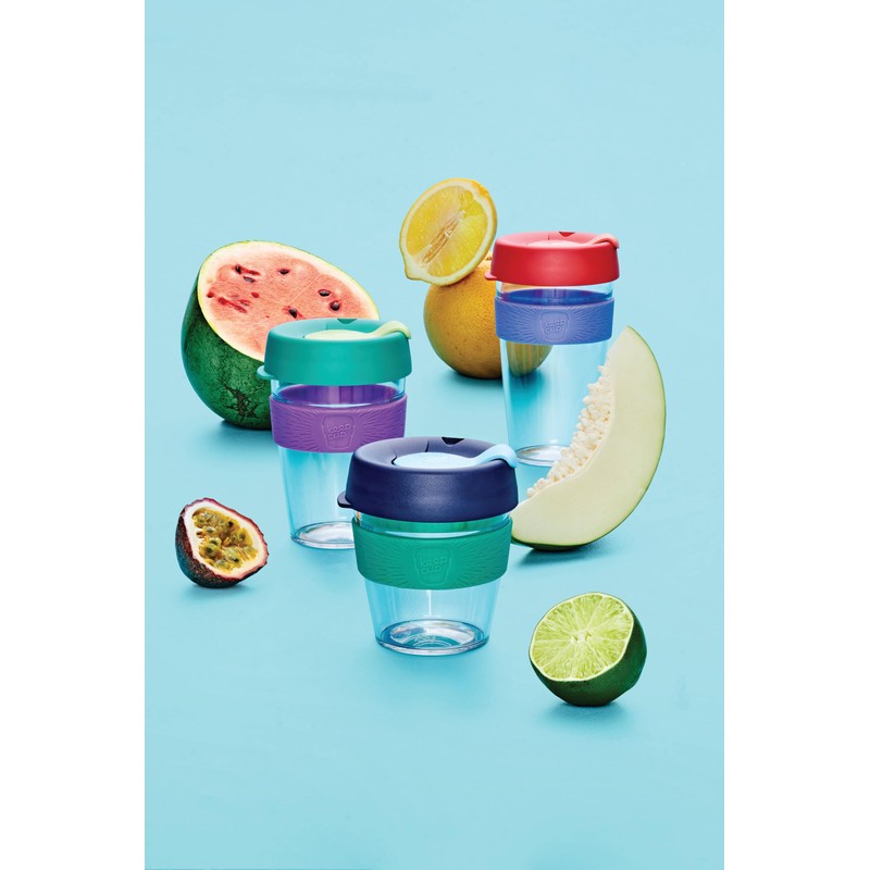 KeepCup Original, Lightweight Plastic Reusable Coffee Cup with Splashproof Sipper