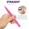 SIVOTE Volume Lash Tweezers for Eyelash Extensions – Professional Stainless