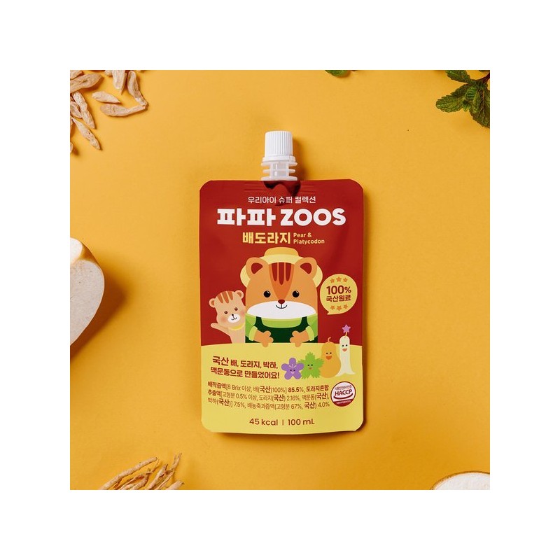 파파주스 배도라지 100ml 80포 Papajus Pear and Bellflower 100ml 80