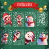 DERAYEE Christmas Window Decoration, Large Window Decoration, Snowflakes Window Decoration