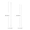 DAMIENSABER RGB Light Saber Blade, Basic Light Saber Blade Hollow