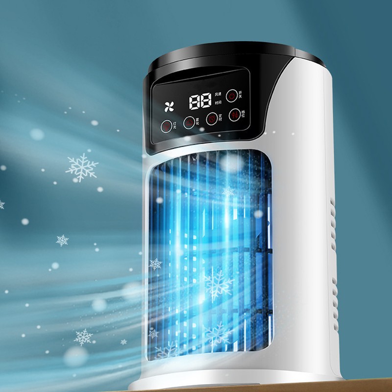Spray Air Conditioning Fan Low Noise 6 Hours Timing 6