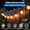 Globe String Light Suspension Kit, Outdoor Light Guide Wire, Vinyl