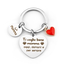 Hoosmoon Gift Mother's Day Keyring Mother's Day Gift Mother Gift Ideas Mother's Day Original Keyring Mother Birthday Mother Christmas Gifts Mother and Daughter Mama1, Mom1