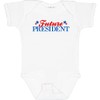 inktastic Future President Baby Bodysuit Newborn 0020 White 2162f