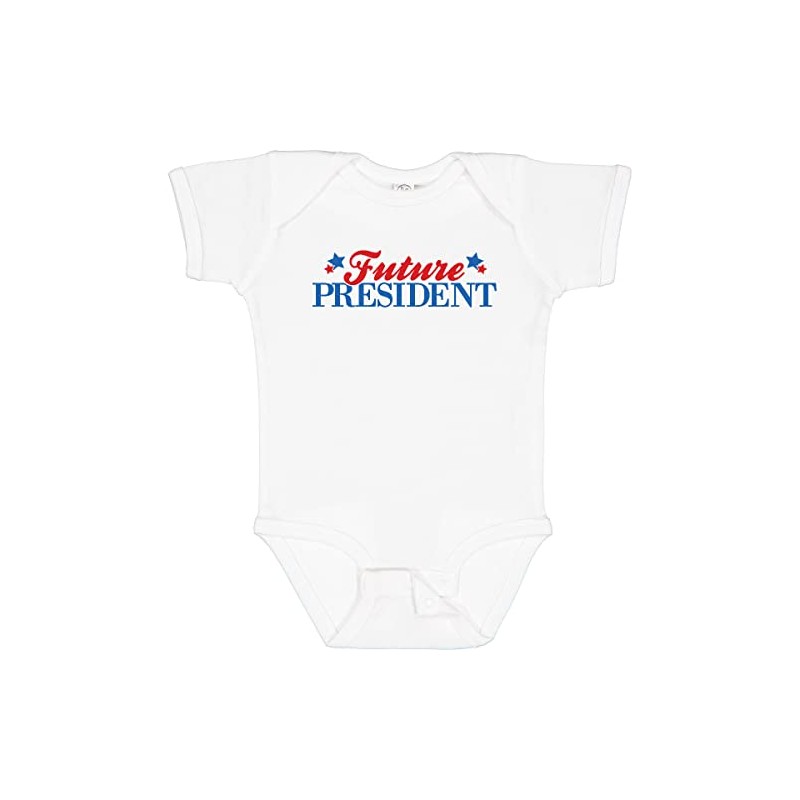 inktastic Future President Baby Bodysuit Newborn 0020 White 2162f