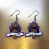 He Is Risen Cross Easter Earrings