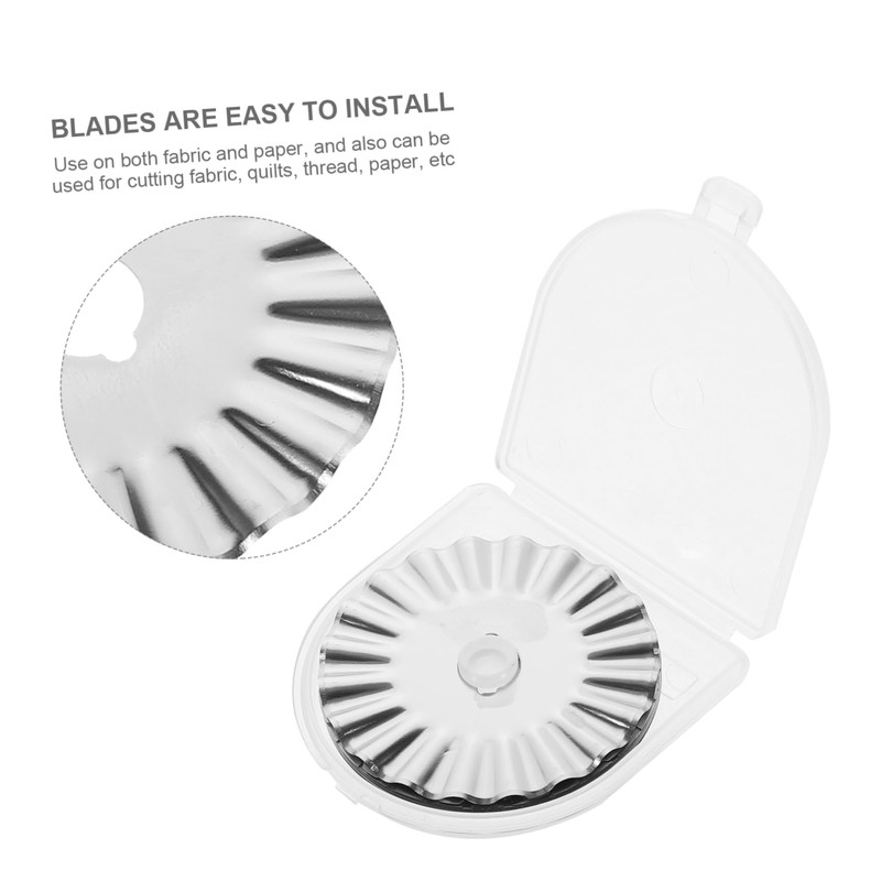 Gadpiparty 4sets Rotary Cutter Blades for Quilting Sewing Durable Replacement