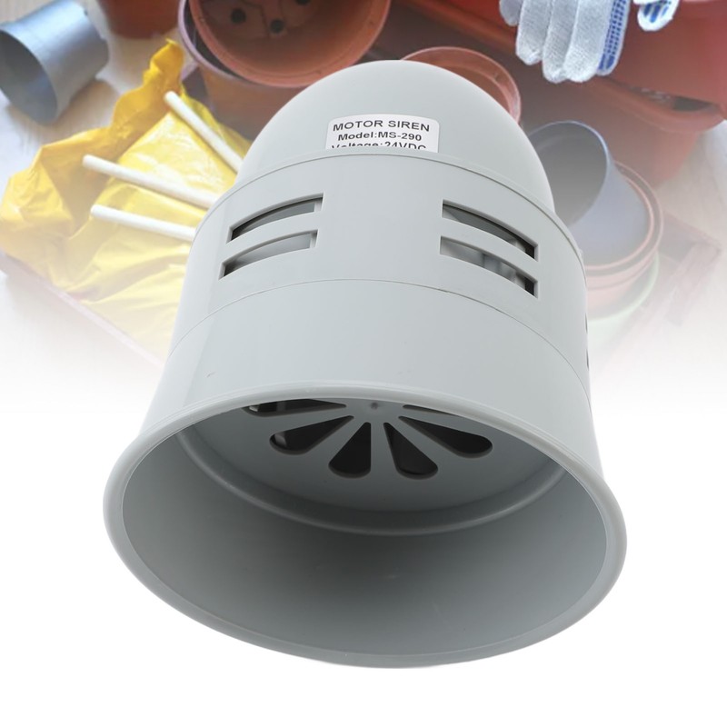 Electric Motor Siren 116dB Fire Alarm Buzzer Sound Alarm Horn