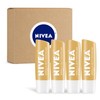 NIVEA Vanilla Buttercream Lip Care, Moisturizing Lip Balm with Shea