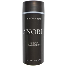 Nor1 Keratin Hair Building Fibers: Hair Fiber Filler and Thickener for Men and Women - Cover Up and Concealer for Thinning Areas or Minor Bald Spot - Thicker, Fuller Hair in Seconds - 25 grams