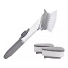 Gadget limpieza Cepillo Con Dispensador De Jabon Lava Traste Esponja