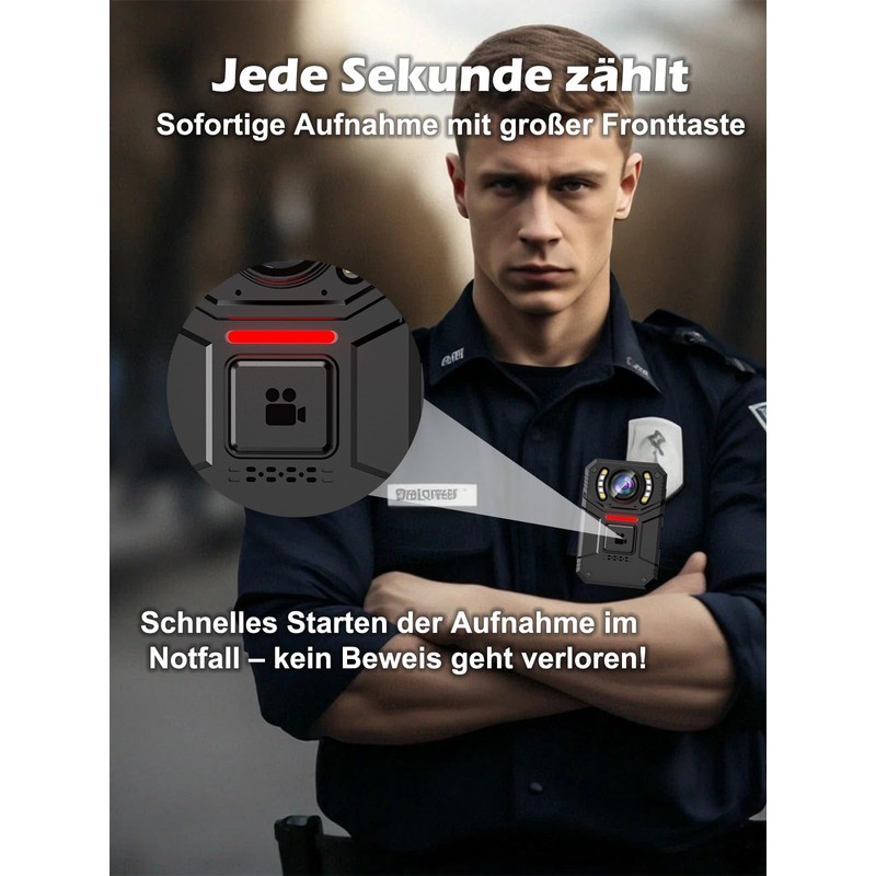 SPIKECAM 4K Body Camera S3 No Card