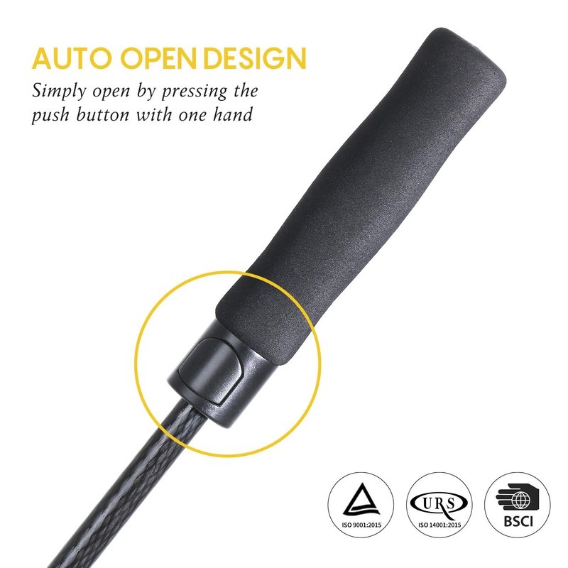 RUMBRELLA Golf Umbrella Windproof UV Umbrellas Large UPF 50+ Auto